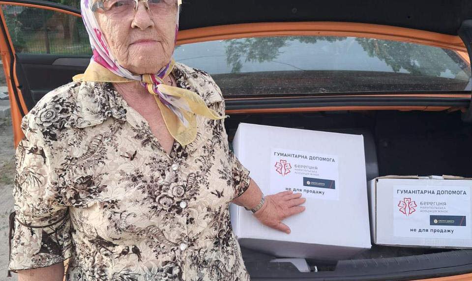 Як для своїх батьків. 620 переселенців отримали харчові набори від «Берегині»